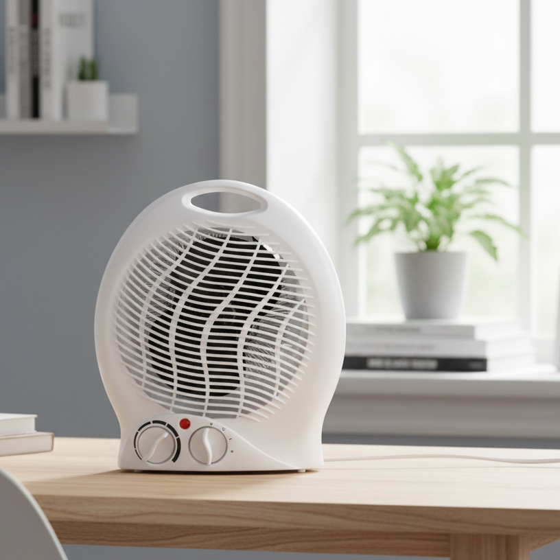 Renova FH01 Fan Heater Designed For Efficient Heating With Compact Structure And Reliable Performance