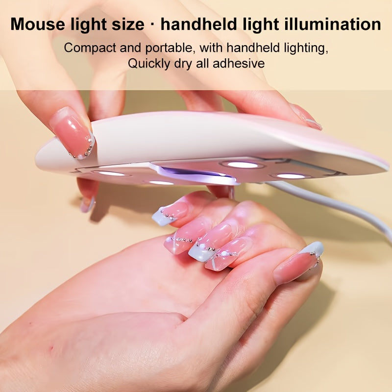 UV Led Lamp For Nails 6W Nail Lamp Light With Timer Mini Premium Quality Smooth Finish