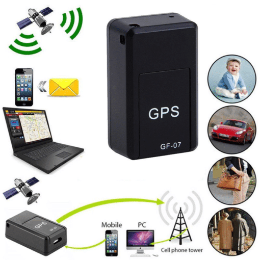 GF-07 Enhanced Magnetic Mini GPS Tracker – Real-Time Locator for Vehicles, Assets, and Personal Safety