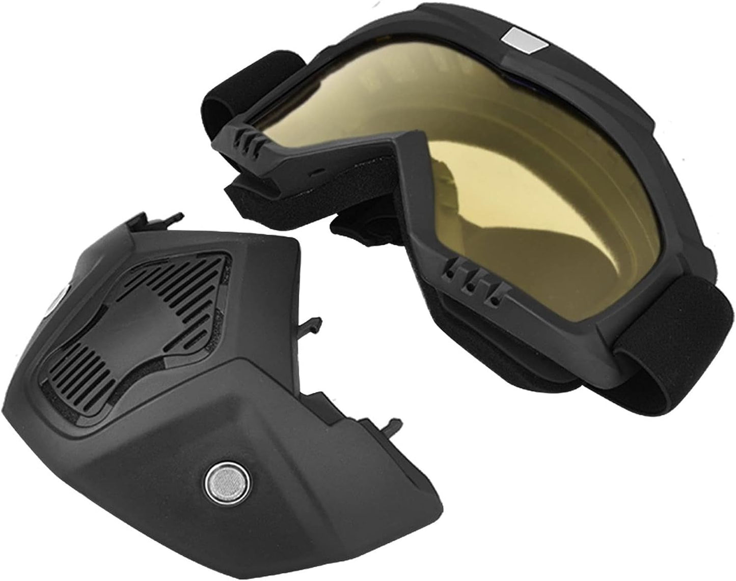 Snowboard Motorcycle Full Face Mask Shield Goggles Glasses